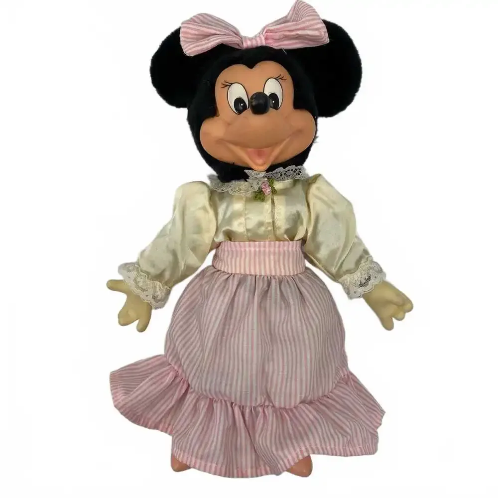 Applause Pink Cream Vintage Minnie Mouse Doll | OS Girls